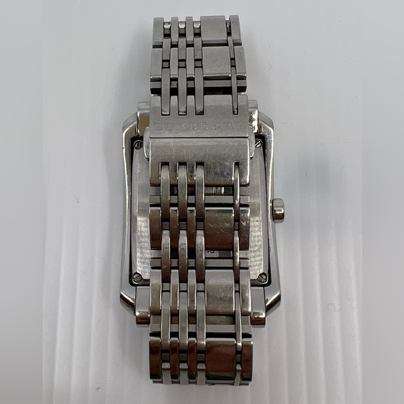 Burberry BU1568 Men's Stainless Steel Check-Pattern Watch - Picture 4 of 7